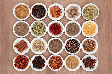 Image showing Spice and Herb Sampler