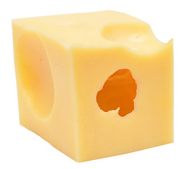 Image showing piece of cheese