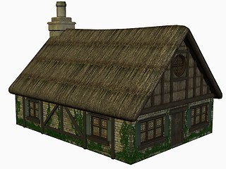 Image showing Medieval Cottage