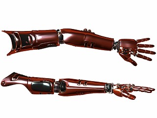Image showing Cyber Arm-Red Metal
