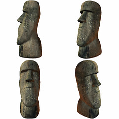 Image showing Easter Island Head