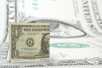 Image showing One dollar bill