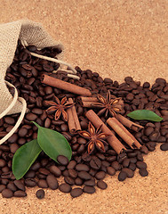 Image showing Spice and Coffee Beans