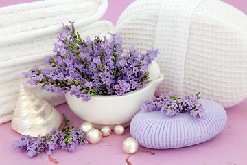 Image showing Lavender Spa