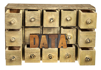 Image showing data storage concept