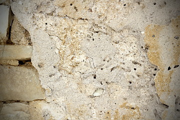 Image showing old cement on a wall