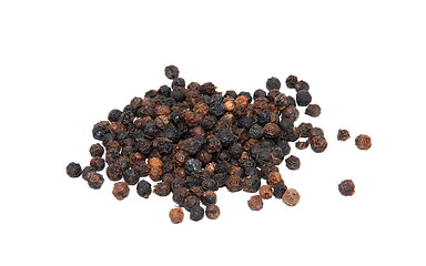 Image showing Black peppercorns