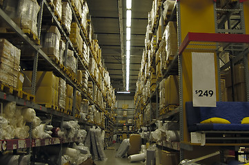 Image showing Warehouse Interior