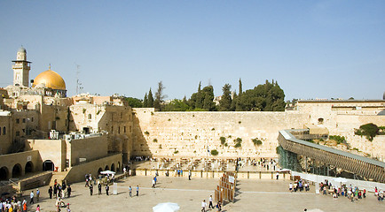 Image showing editorial The Western Wall