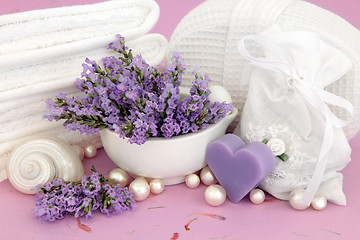 Image showing Lavender Herb Accessories