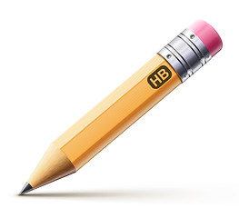 Image showing Yellow pencil