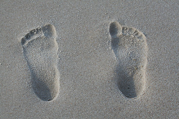 Image showing Footprints