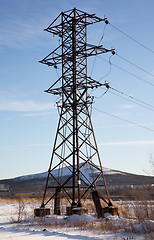 Image showing Reliance power line