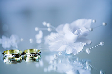 Image showing wedding rings