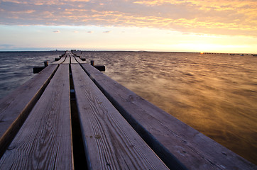 Image showing Bath pier