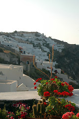 Image showing incredible view greek islands