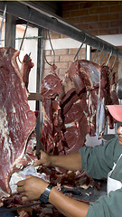 Image showing butcher shop guatemala