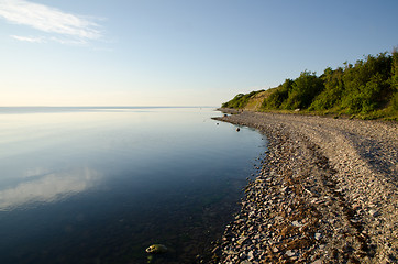 Image showing Stony coastline