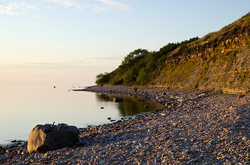 Image showing Calm summer evening