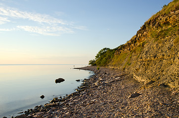 Image showing Cliff steep