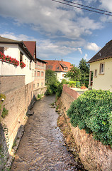 Image showing Andlau village in Alsace