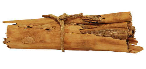 Image showing Bundle of fragrant cinnamon sticks