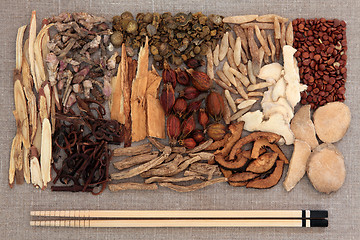 Image showing Chinese Herbs