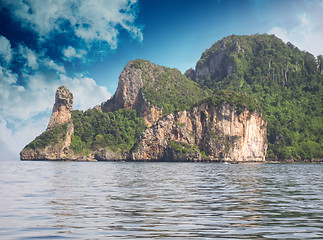 Image showing Thailand. Beautiful nature and vegetation of Chicken Island