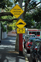 Image showing crossing ahead
