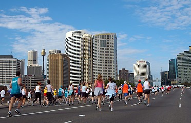 Image showing sydney marathon