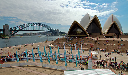 Image showing marathon finish