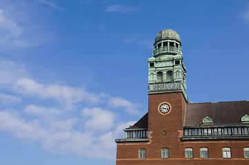 Image showing Malmo train station tower