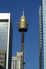 Image showing skyscrapers and sydney tower