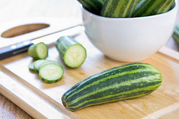 Image showing Fresh Cucumber