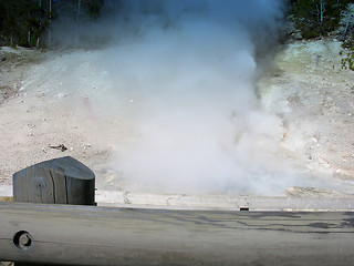 Image showing Yellowstone Geyser