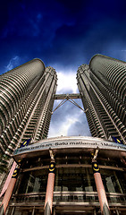 Image showing Twin Tower of Kuala Lumpur - The Petronas