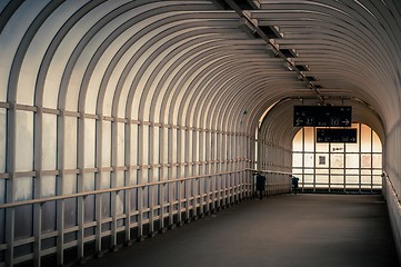 Image showing Hallway with brigh light