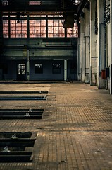 Image showing An abandoned industrial interior