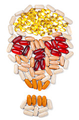 Image showing Closeup of some medicine