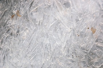 Image showing Abstract ice background