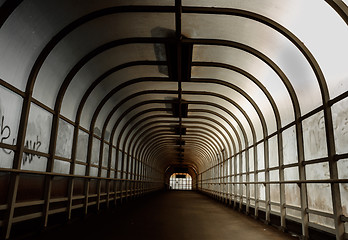 Image showing Hallway with brigh light