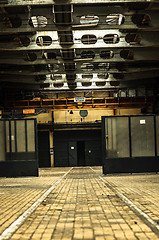 Image showing An abandoned industrial interior