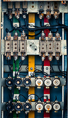 Image showing An industrial switch box