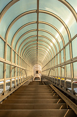 Image showing Hallway with brigh light