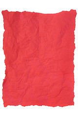 Image showing Red Tissue Paper