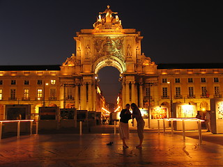 Image showing Lisbon by night 1