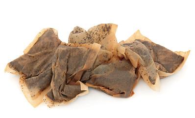 Image showing Used Tea Bags