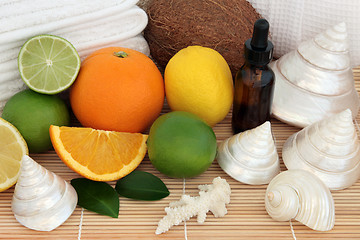 Image showing Tropical Fruit Spa