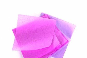 Image showing Pink craft paper