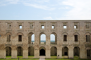 Image showing Castle windows